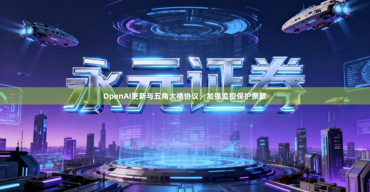 OpenAI更新与五角大楼协议,加强监控保护条款